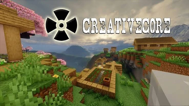 CreativeCore Mod Minecraft world showcase